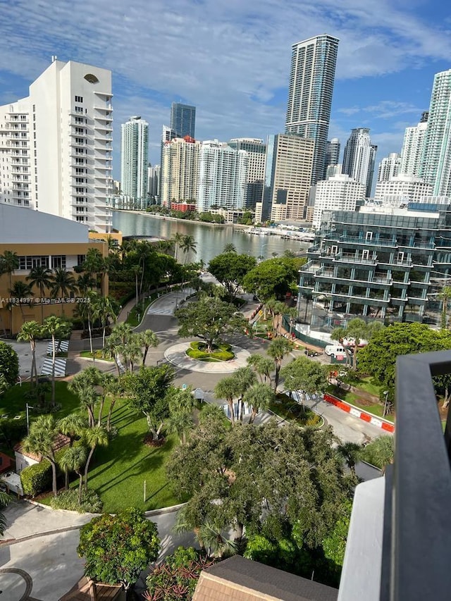 520 Brickell Key Dr Unit A1115, Miami, FL 33131 - view of city skyline with a nearby body of water