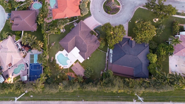 14501 SW 33rd Ct, Miramar, FL 33027 - drone / aerial view of a pool area