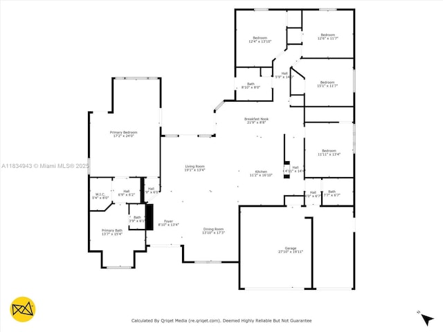 14501 SW 33rd Ct, Miramar, FL 33027 - view of property floor plan