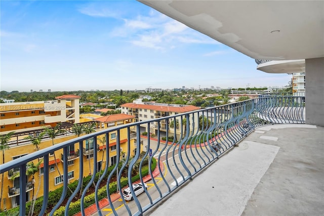8877 Collins Ave Unit 705, Surfside, FL 33154 - balcony featuring a city view