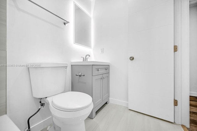 5201 Wiley St, Hollywood, FL 33021 - bathroom with baseboards and vanity