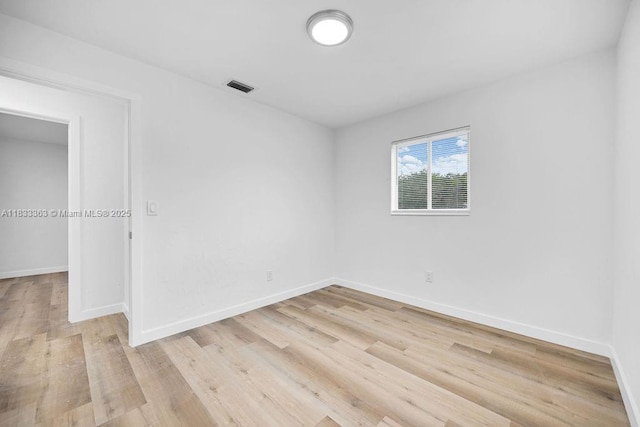 5201 Wiley St, Hollywood, FL 33021 - unfurnished room featuring light wood-style floors