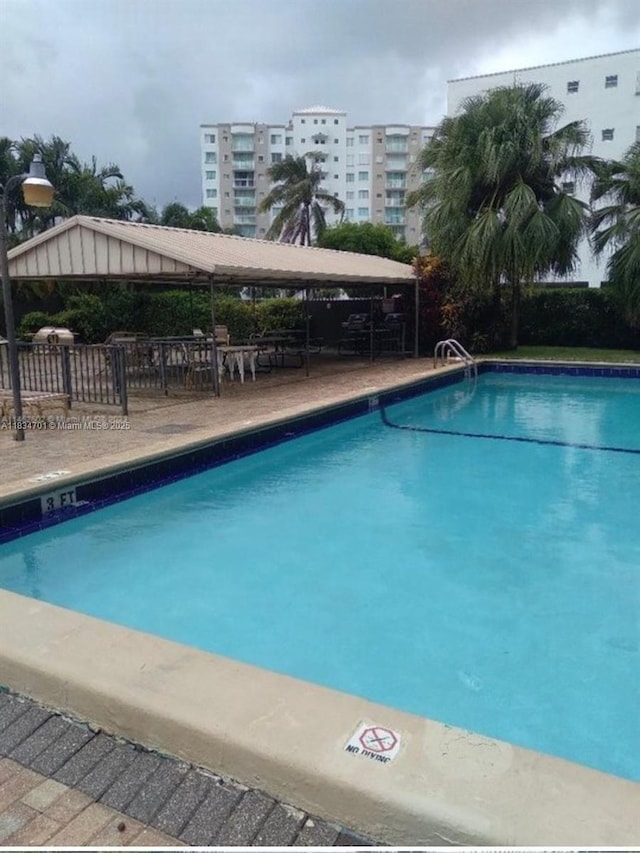 250 181st Dr Unit 212, Sunny Isles Beach, FL 33160 - community pool featuring a gazebo