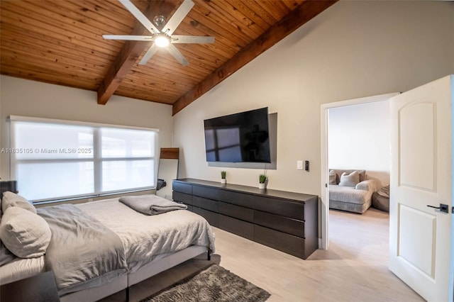 10391 Jasmine Ct, Pembroke Pines, FL 33026 - bedroom featuring wood ceiling, wood finished floors, and ceiling fan