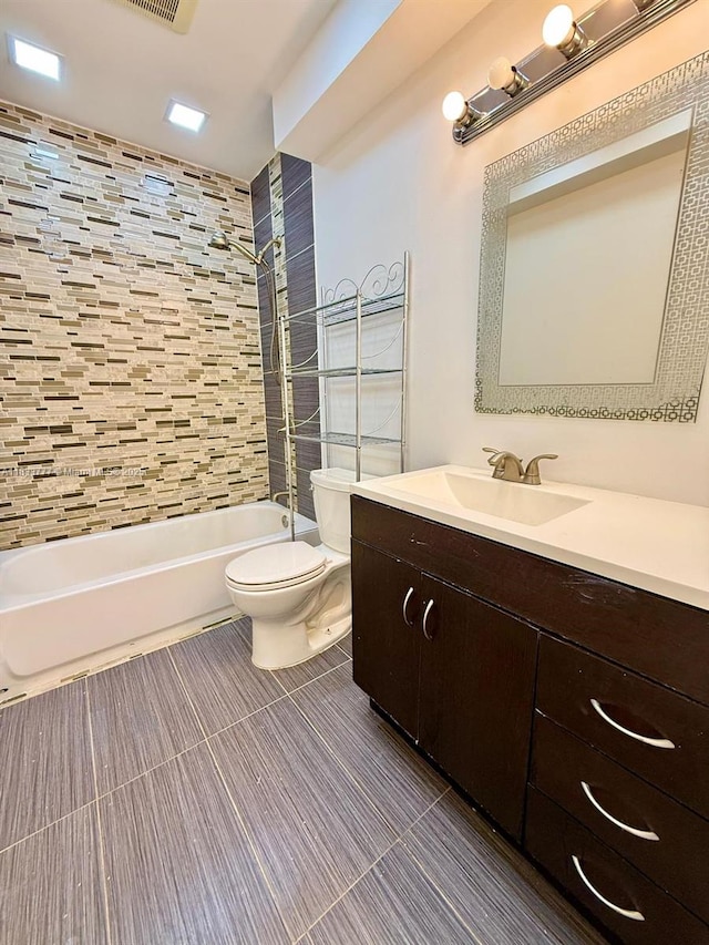 5012 SW 40th Ave Unit 5012, Fort Lauderdale, FL 33312 - bathroom with vanity and shower / tub combination