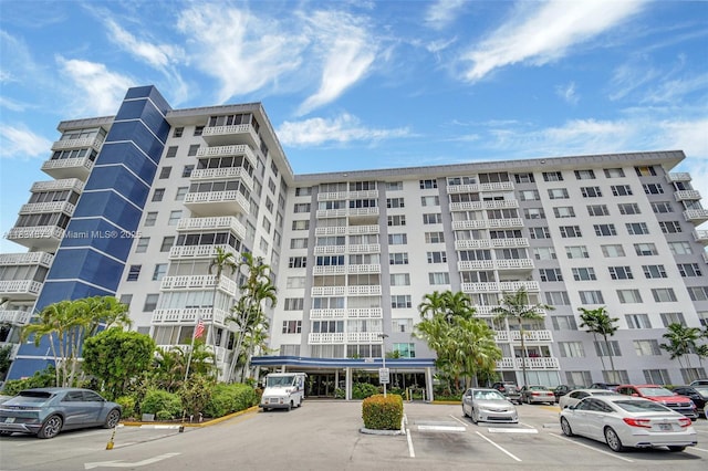 4350 Hillcrest Dr Unit 306, Hollywood, FL 33021 - view of apartment building / complex featuring uncovered parking