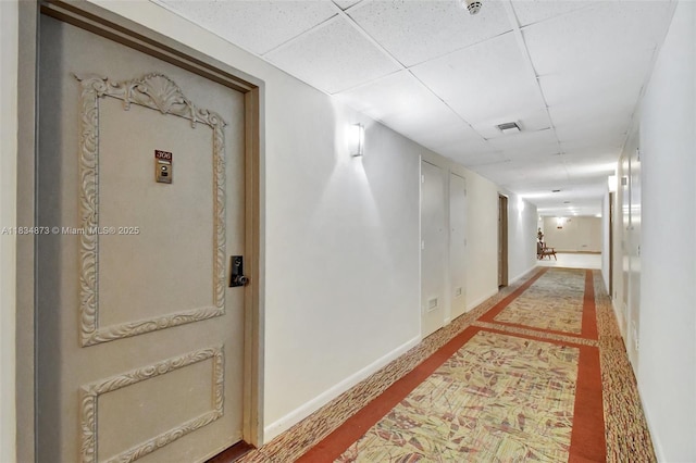 4350 Hillcrest Dr Unit 306, Hollywood, FL 33021 - corridor featuring baseboards
