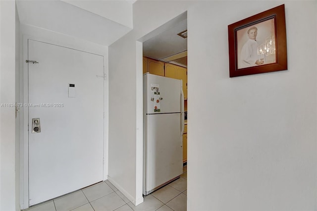 4350 Hillcrest Dr Unit 306, Hollywood, FL 33021 - hallway with light tile patterned floors