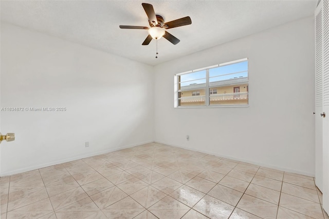 4341 NW 16th St Unit 203, Lauderhill, FL 33313 - unfurnished room featuring ceiling fan and baseboards