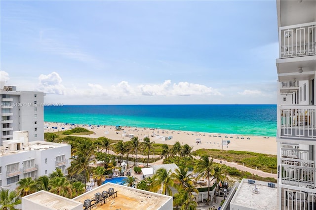 401 Ocean Dr Unit 1024, Miami Beach, FL 33139 - water view with local beach