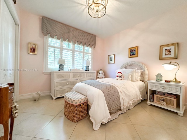 8225 SW 151st St, Palmetto Bay, FL 33158 - bedroom with light tile patterned flooring