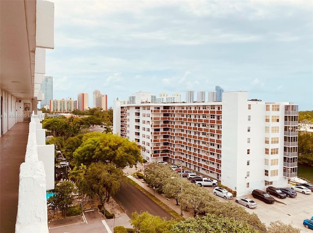 3545 NE 166th St Unit 805, North Miami Beach, FL 33160 - view of property featuring a skyline view