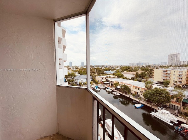 3545 NE 166th St Unit 805, North Miami Beach, FL 33160 - balcony featuring a city view