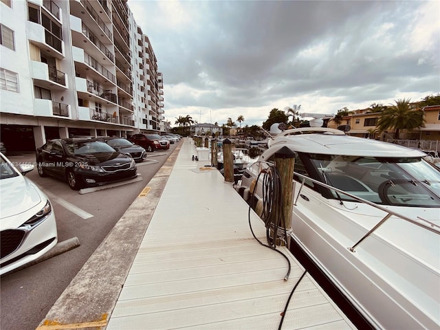 3545 NE 166th St Unit 805, North Miami Beach, FL 33160 - view of dock area