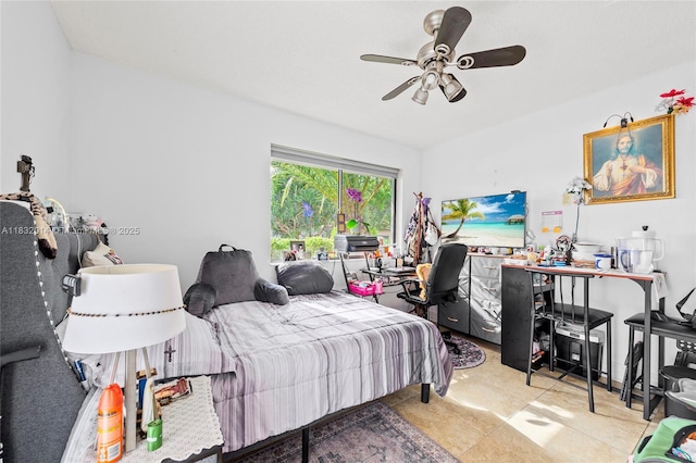 17130 SW 93rd Ave, Palmetto Bay, FL 33157 - bedroom featuring ceiling fan and a desk