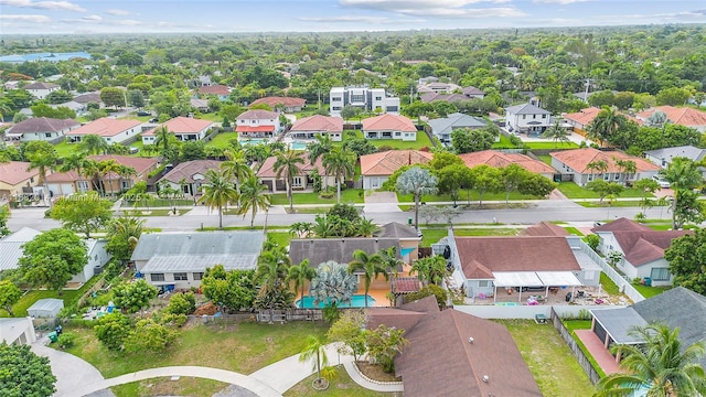 17130 SW 93rd Ave, Palmetto Bay, FL 33157 - aerial perspective of suburban area