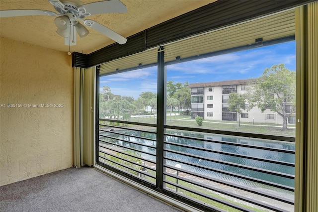 4965 E Sabal Palm Blvd Unit 207, Tamarac, FL 33319 - balcony featuring ceiling fan