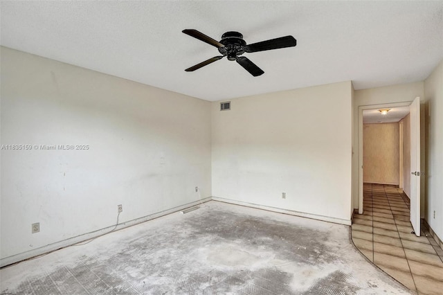 4965 E Sabal Palm Blvd Unit 207, Tamarac, FL 33319 - spare room with ceiling fan and baseboards