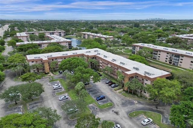 4965 E Sabal Palm Blvd Unit 207, Tamarac, FL 33319 - drone / aerial view of a nearby body of water and apartment complex