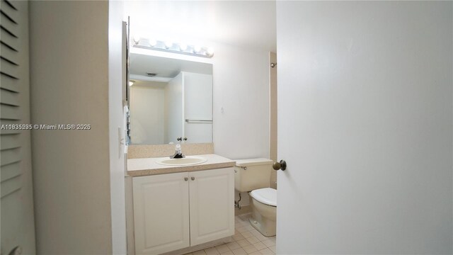8100 Geneva Ct Unit 343, Doral, FL 33166 - half bathroom featuring vanity and tile patterned floors