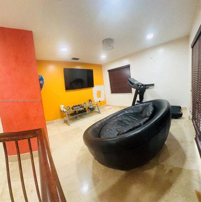 8565 NW 168th Ter, Miami Lakes, FL 33016 - living area with recessed lighting