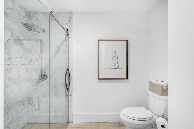 10821 SW 92nd Ave, Miami, FL 33176 - full bath featuring a marble finish shower and tile patterned flooring
