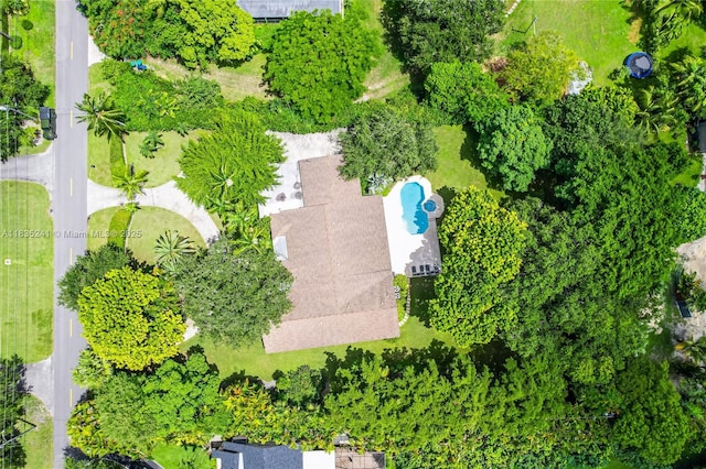 10821 SW 92nd Ave, Miami, FL 33176 - aerial view of a pool