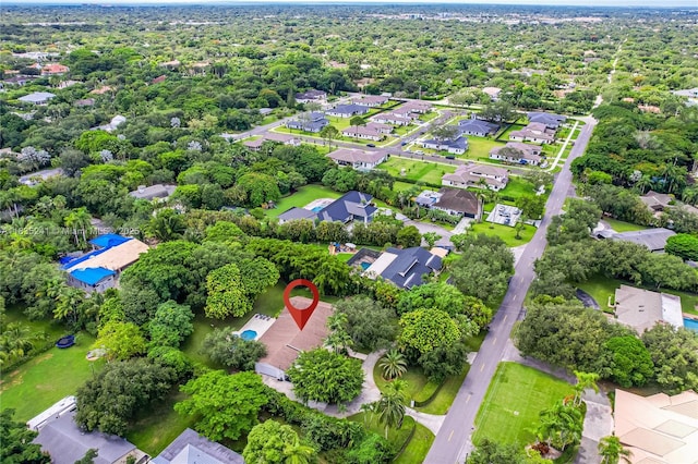 10821 SW 92nd Ave, Miami, FL 33176 - aerial perspective of suburban area