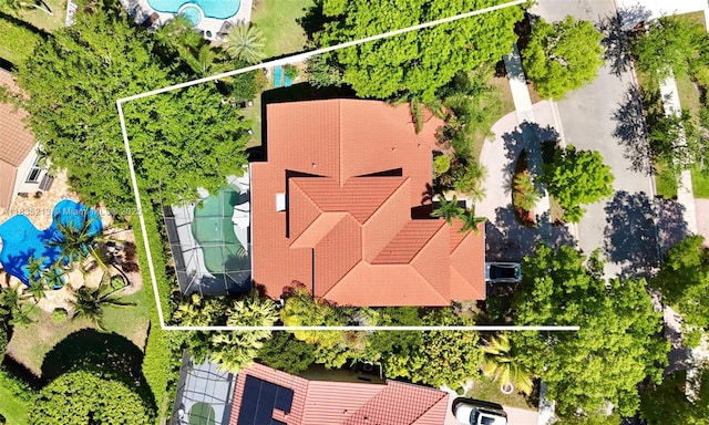 531 Stonemont Dr, Weston, FL 33326 - aerial view of property's location featuring property boundaries highlighted