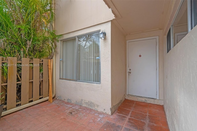 8256 NW 9th Ct Unit 2, Plantation, FL 33324 - view of exterior entry featuring stucco siding
