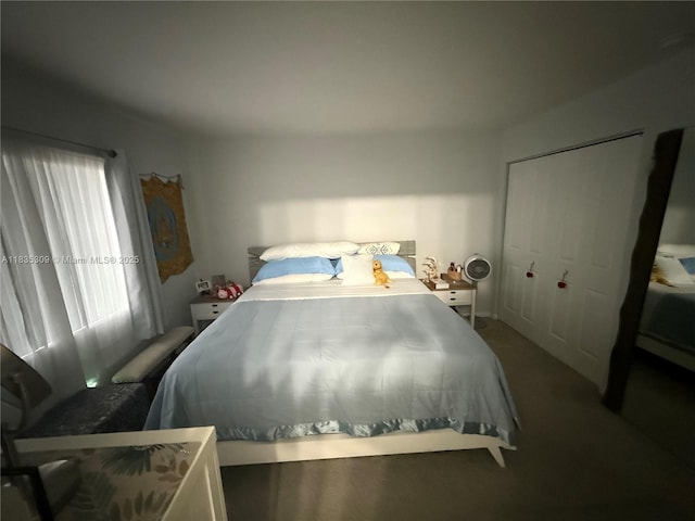 17048 NW 66th Ct, Miami Lakes, FL 33015 - carpeted bedroom featuring a closet