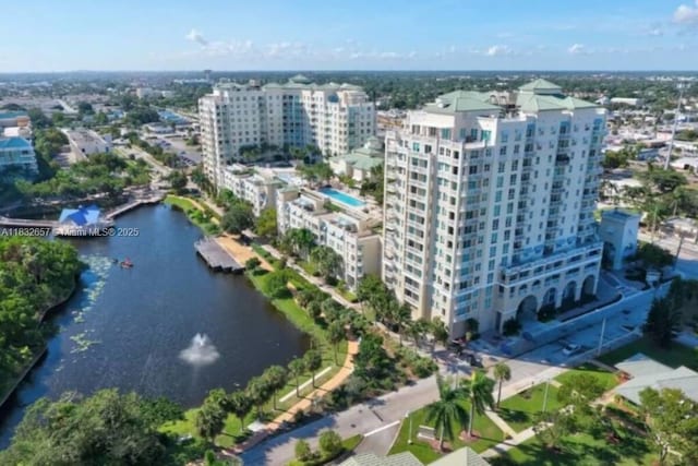 400 N Federal Hwy Unit 305S, Boynton Beach, FL 33435 - bird's eye view of a large body of water and apartment complex / building