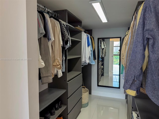 20379 W Country Club Dr Unit 1434, Aventura, FL 33180 - walk in closet with tile patterned floors