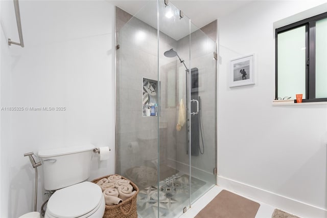 2485 SW 19th Ter, Miami, FL 33145 - bathroom with toilet and a stall shower