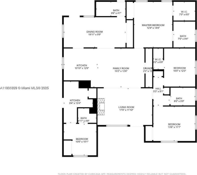 2485 SW 19th Ter, Miami, FL 33145 - view of room layout