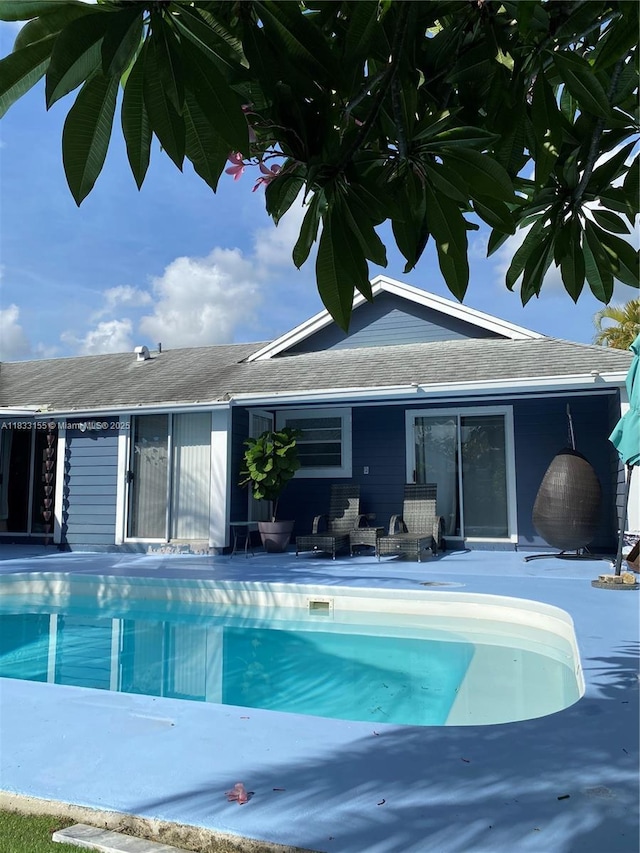 14135 SW 100th Ln, Miami, FL 33186 - outdoor pool with a patio