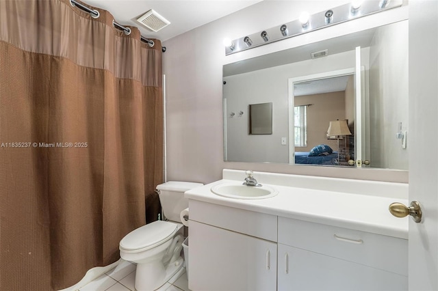 1528 Veracruz Ln Unit 4-3, Weston, FL 33327 - full bathroom with vanity, tile patterned flooring, and a shower with shower curtain