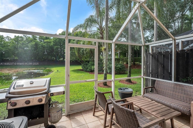 1528 Veracruz Ln Unit 4-3, Weston, FL 33327 - view of sunroom / solarium