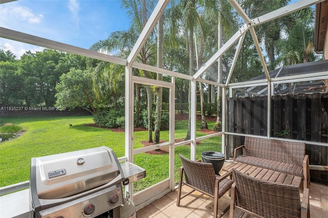 1528 Veracruz Ln Unit 4-3, Weston, FL 33327 - view of sunroom / solarium