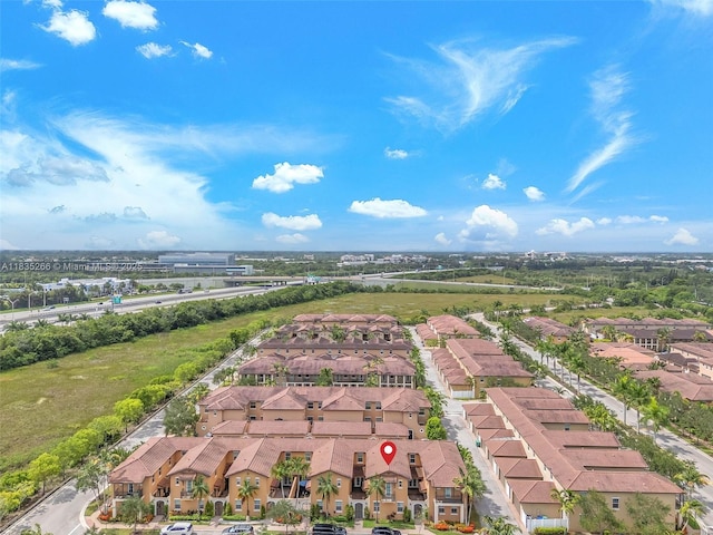 14646 SW 13th St, Pembroke Pines, FL 33027 - aerial perspective of suburban area