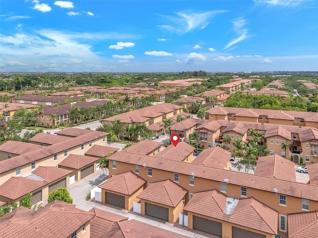 14646 SW 13th St, Pembroke Pines, FL 33027 - aerial perspective of suburban area