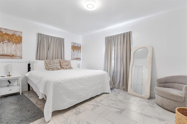 1100 NW 151st St, Miami, FL 33169 - bedroom featuring marble finish floors