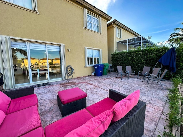 7427 NW 113th Path, Doral, FL 33178 - view of patio with an outdoor living space