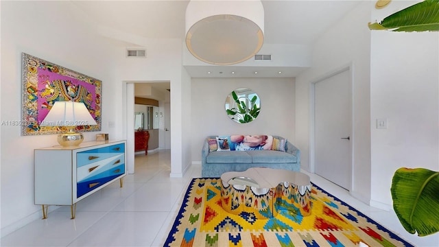 2020 N Bayshore Dr Unit 2801, Miami, FL 33137 - rec room featuring light tile patterned floors and baseboards
