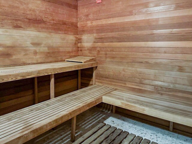 2020 N Bayshore Dr Unit 2801, Miami, FL 33137 - sauna / steam room with wood walls