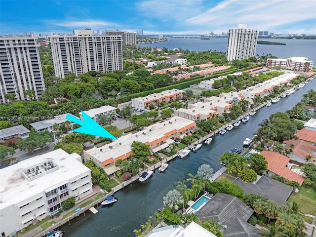 1426 NE 105th St Unit D9, Miami Shores, FL 33138 - view of urban area with a nearby body of water