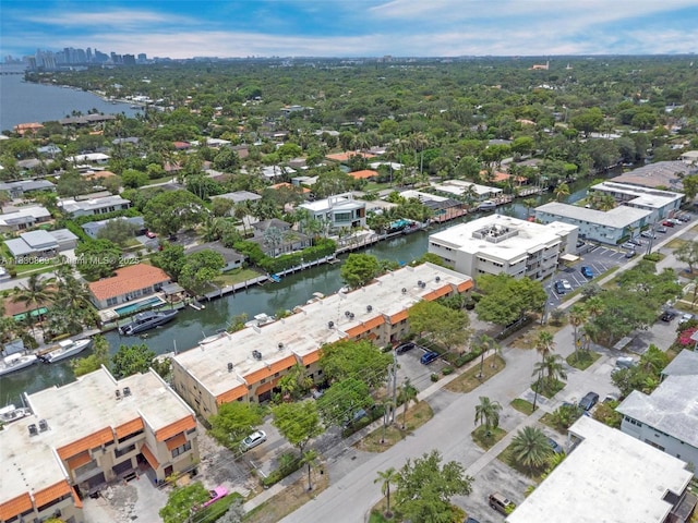1426 NE 105th St Unit D9, Miami Shores, FL 33138 - drone / aerial view of a large body of water