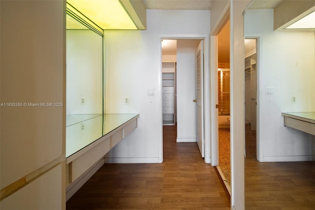 2500 Parkview Dr Unit 1502, Hallandale Beach, FL 33009 - corridor featuring wood finished floors