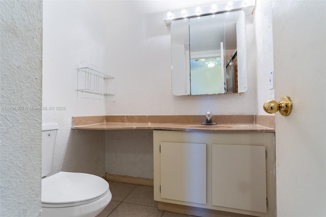 2500 Parkview Dr Unit 1502, Hallandale Beach, FL 33009 - bathroom featuring vanity and tile patterned floors