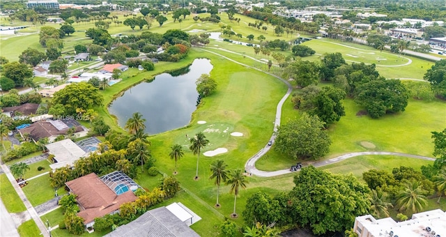 15831 Palmetto Club Dr, Miami, FL 33157 - aerial view of property and surrounding area with a nearby body of water and a golf club